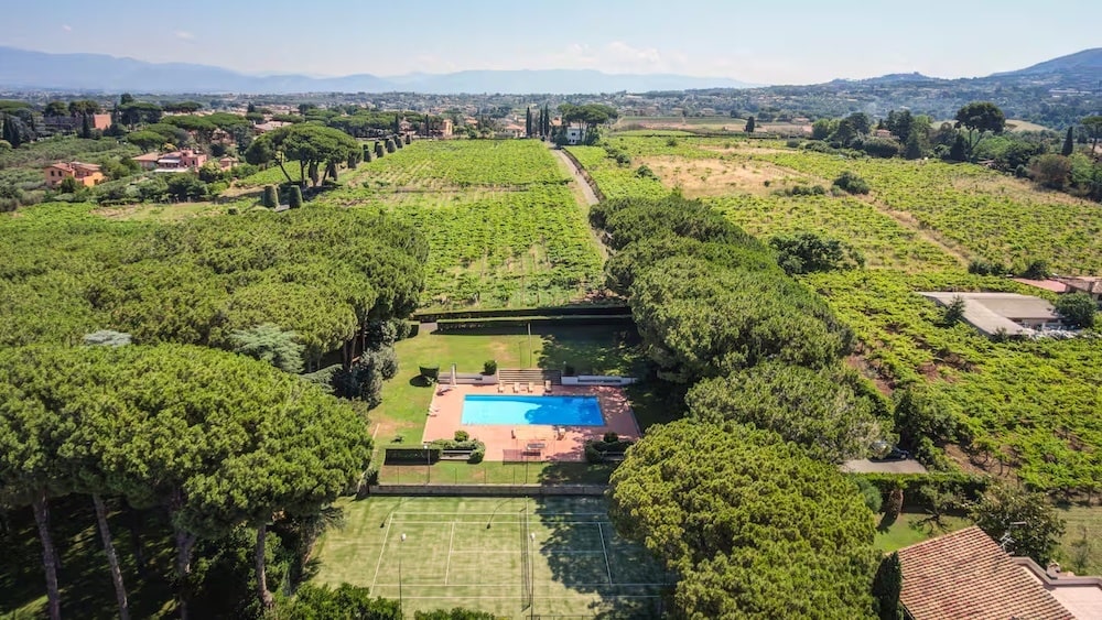 Villa from above